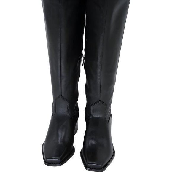 Vince Camuto Sangeti Snip-Toe Block Heel Extra Wide Calf Boots Women's US 7W - Picture 5 of 6